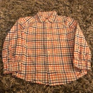 Toddler boy button up shirt